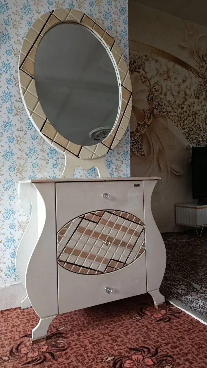 آینه وکنسول|بوفه، ویترین، کنسول|کرمانشاه, |دیوار