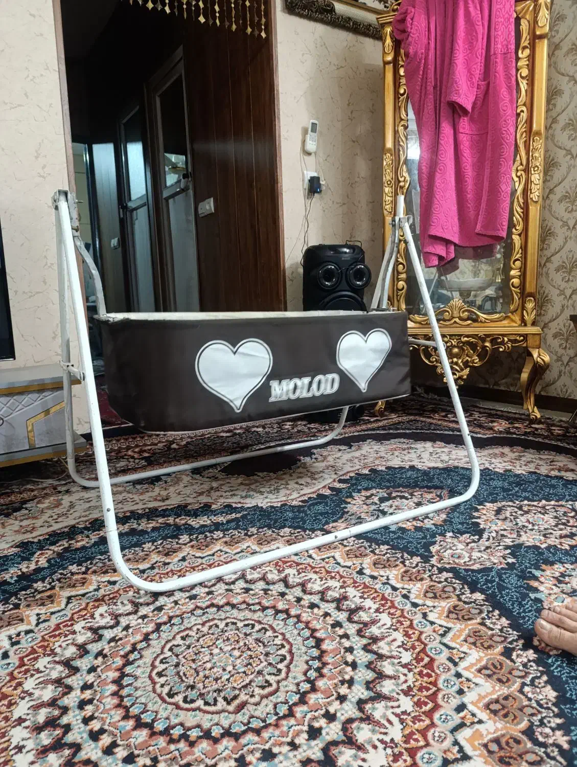 گهواره نوزاد|تخت و صندلی بچه|مشهد, فاطمیه|دیوار