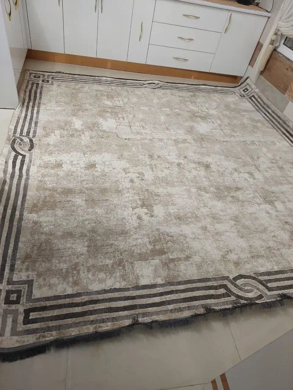 فرش ۵۰۰شانه ترک طرح وینتیج|فرش|آران و بیدگل, |دیوار