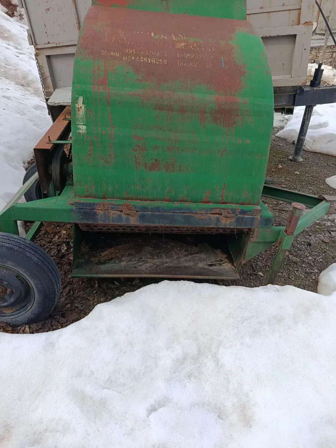 خرمانکوب|ماشین‌آلات صنعتی|مریوان, |دیوار