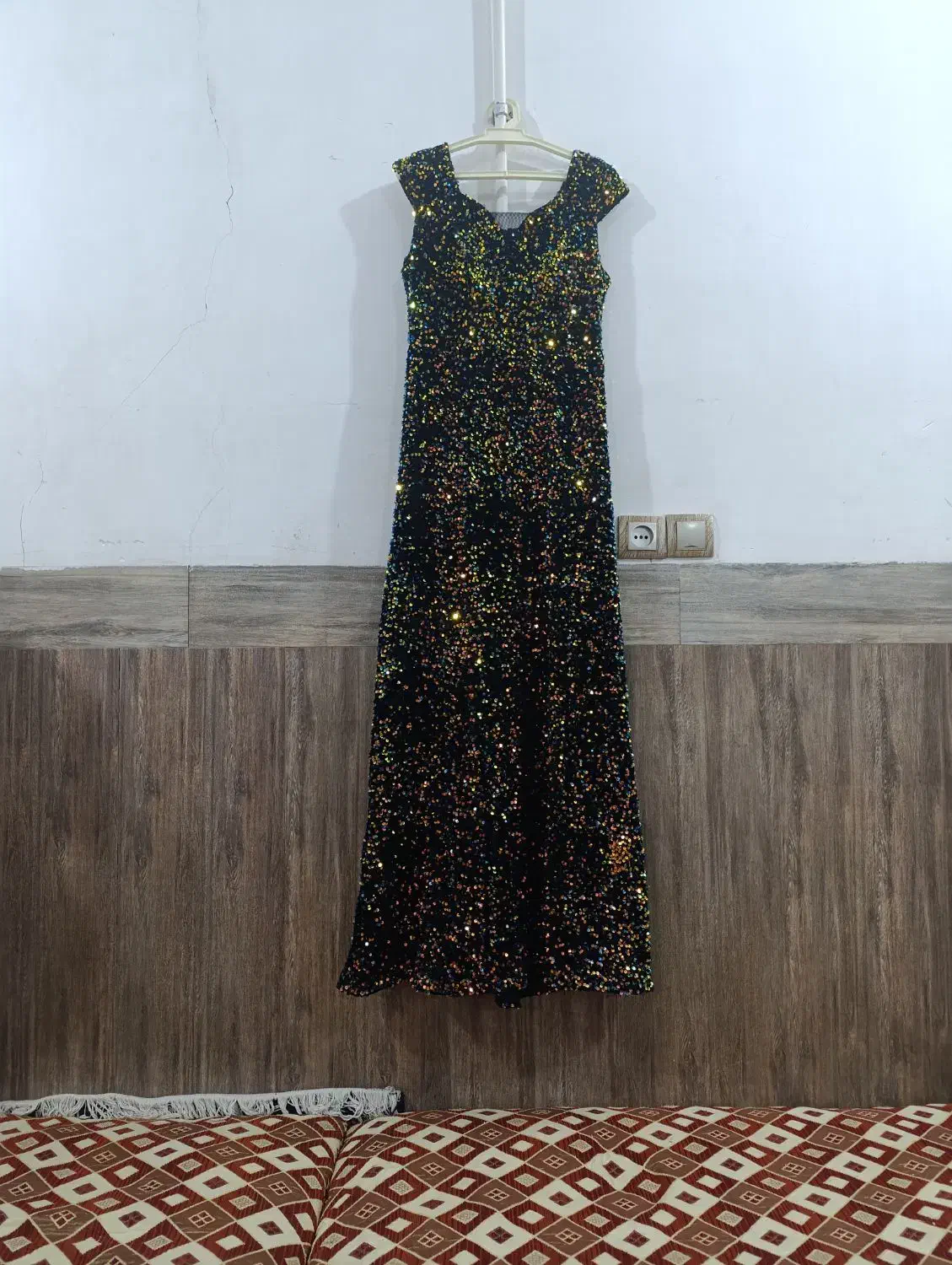 لباس مجلسی پولک دوزی|لباس|زرند, |دیوار