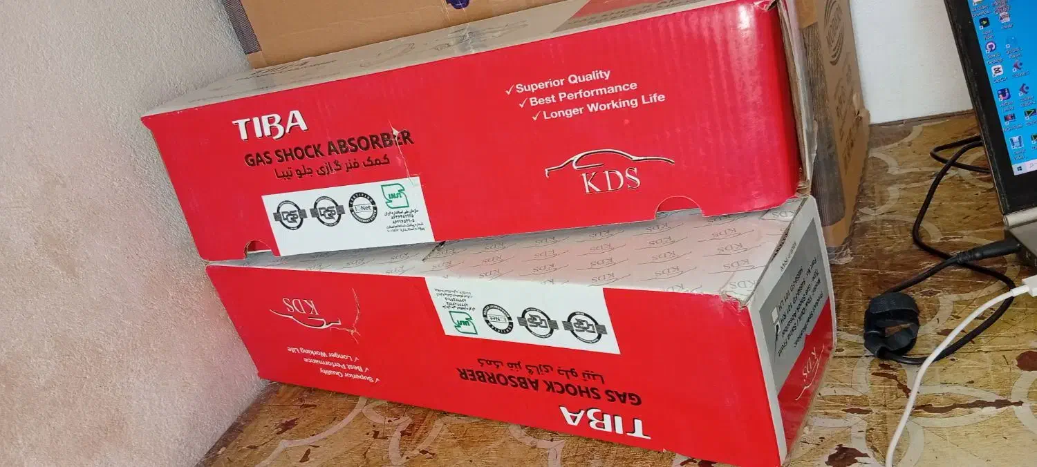 دو عدد کمک فنر تیبا نو|قطعات یدکی و لوازم جانبی|شادگان, |دیوار