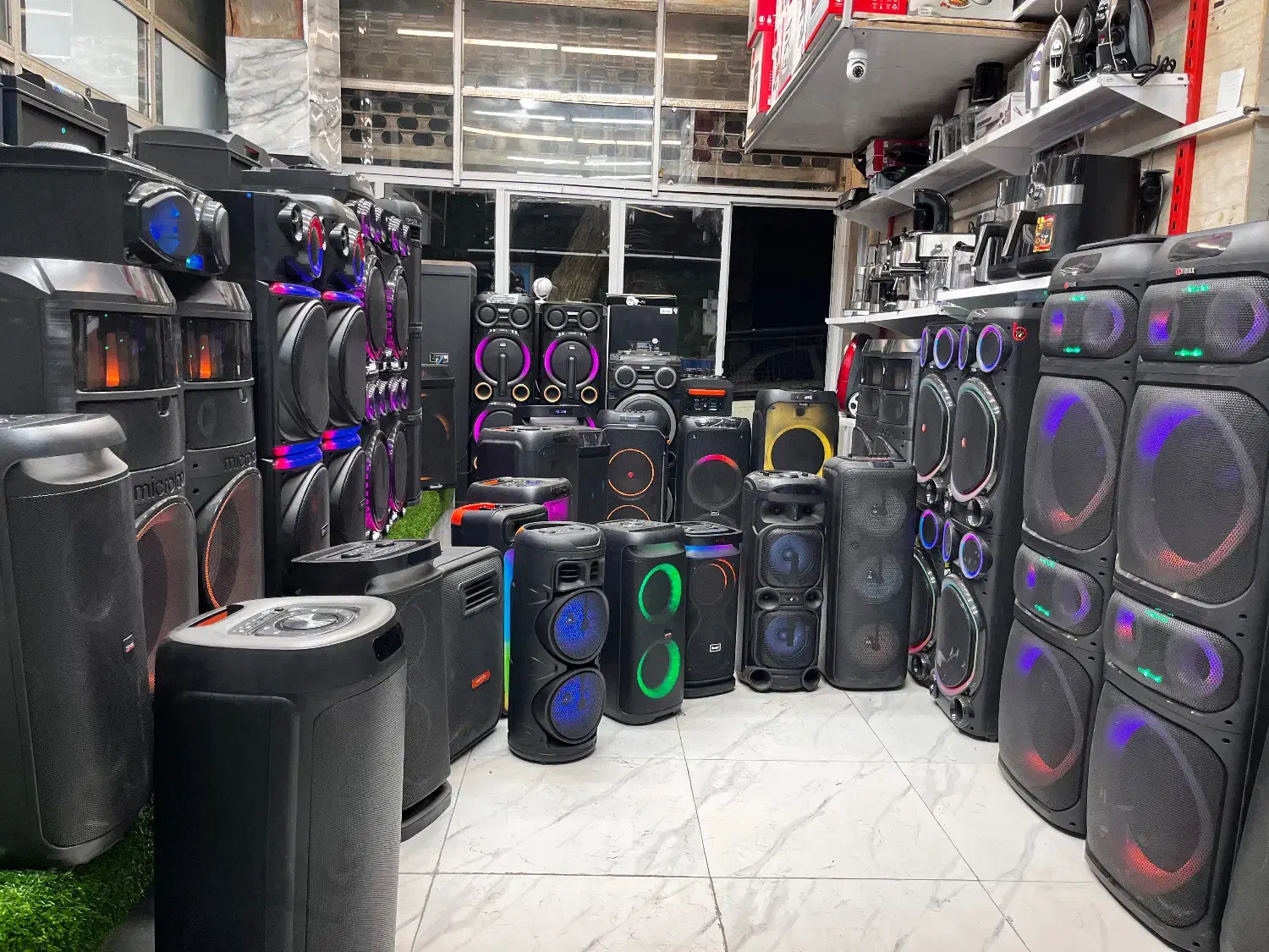 اسپیکر پارتی باکس جی بی ال میکرولب jbl آیوا|سیستم صوتی خانگی|تهران, شمیران‌نو|دیوار