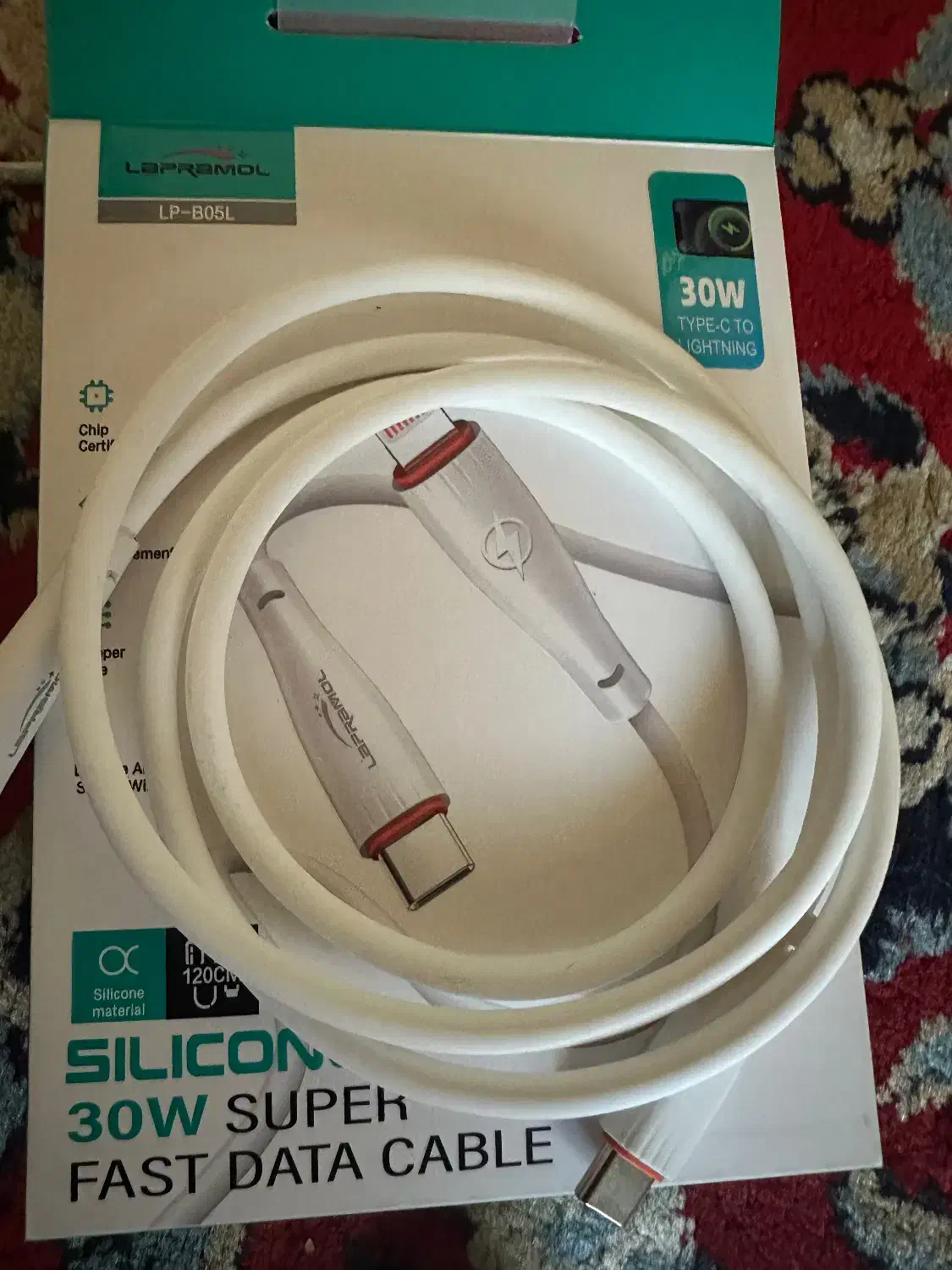 سیم شارژر ایفون|لوازم جانبی موبایل و تبلت|رشت, گلسار|دیوار