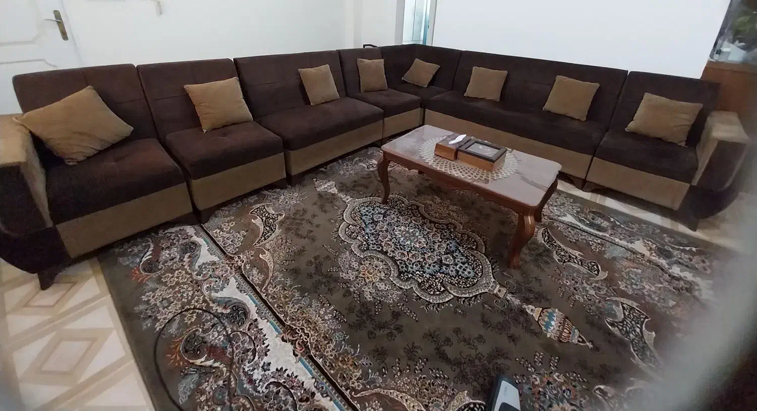 مبل راحتی مدل ال|مبلمان خانگی و میز عسلی|رشت, نیروی دریایی|دیوار