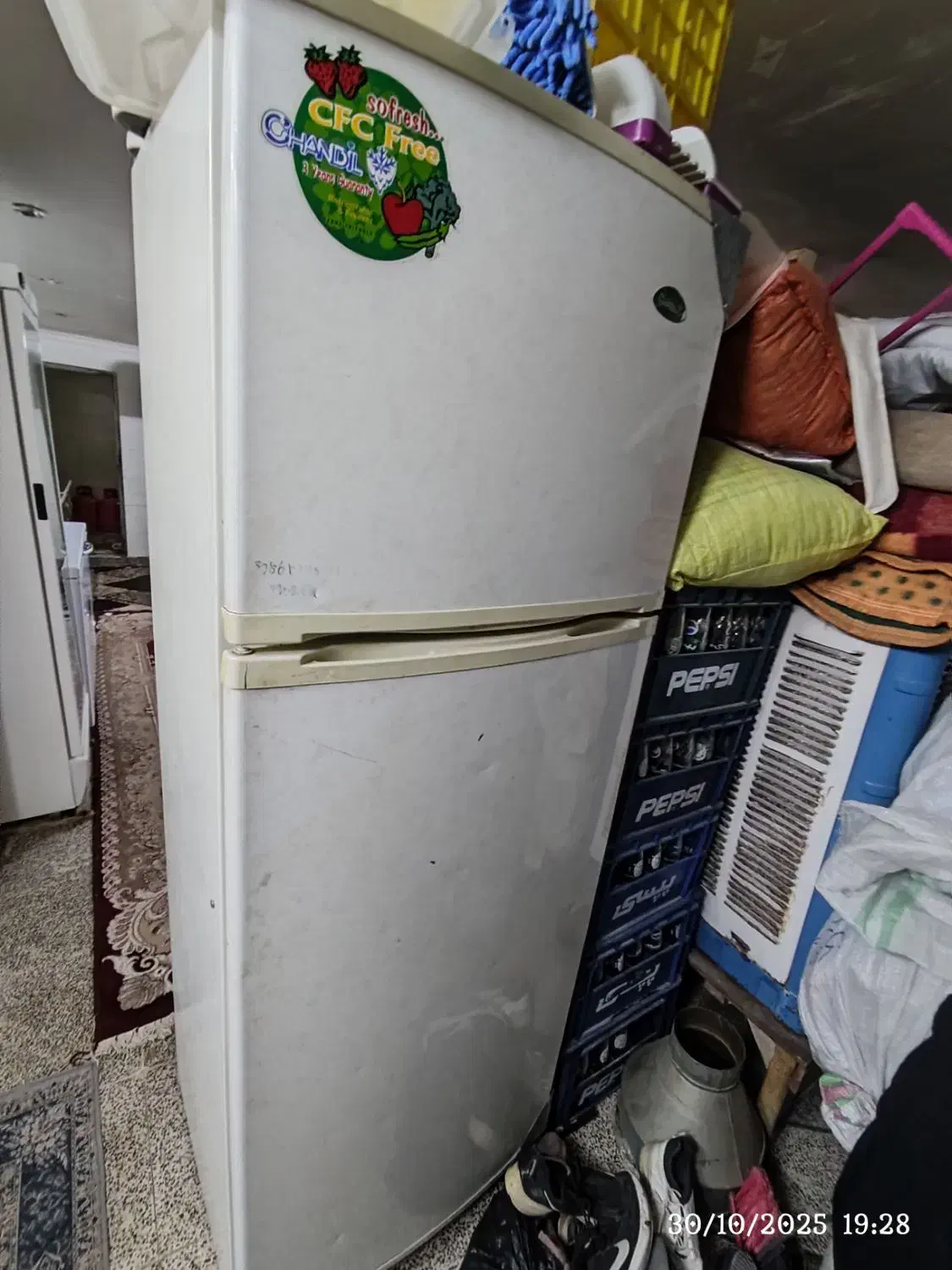 یخچال فریزر دست دو|یخچال و فریزر|زارچ, |دیوار