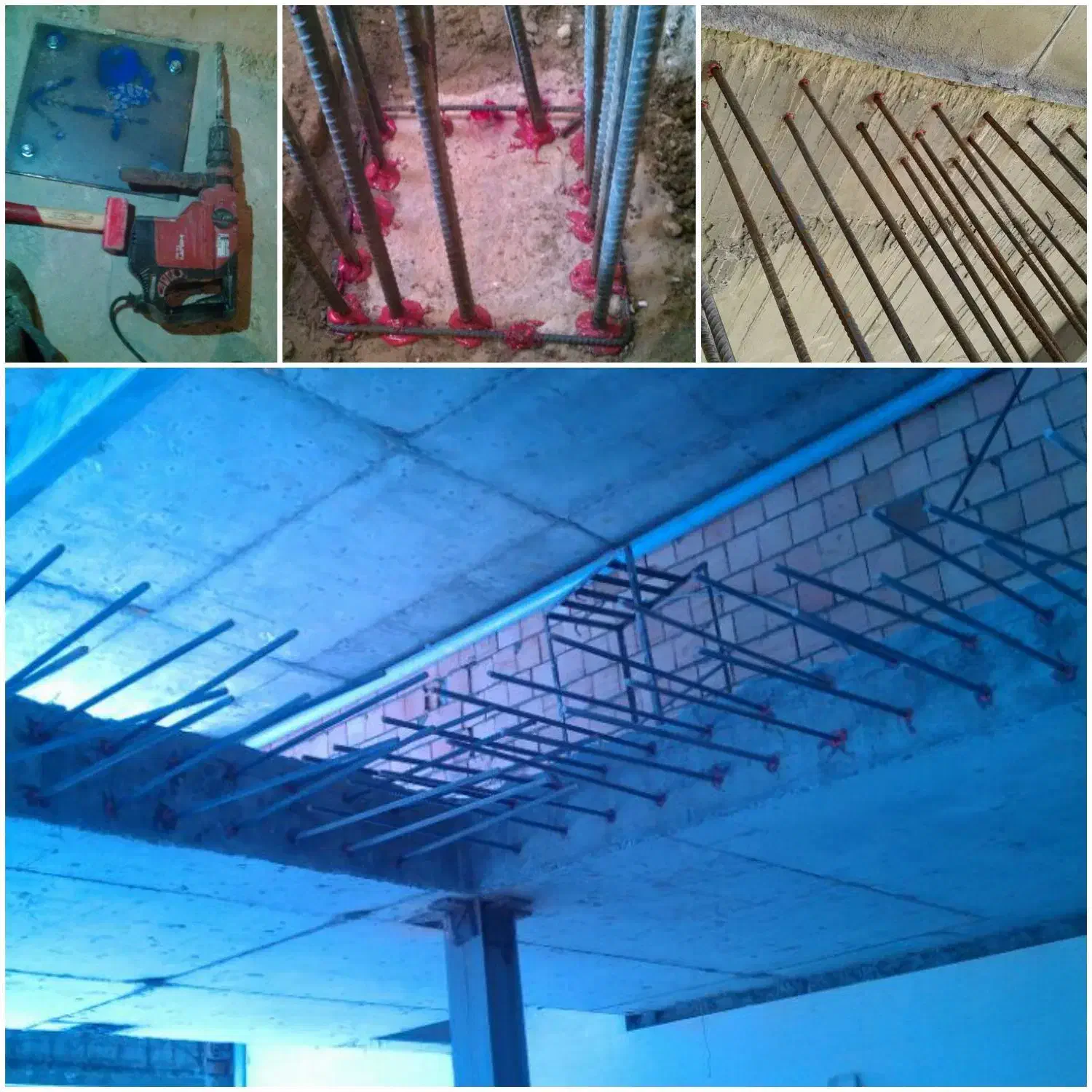 کرگیری کاشت میلگرد و نصب پلیت|خدمات پیشه و مهارت|خرم‌آباد, |دیوار