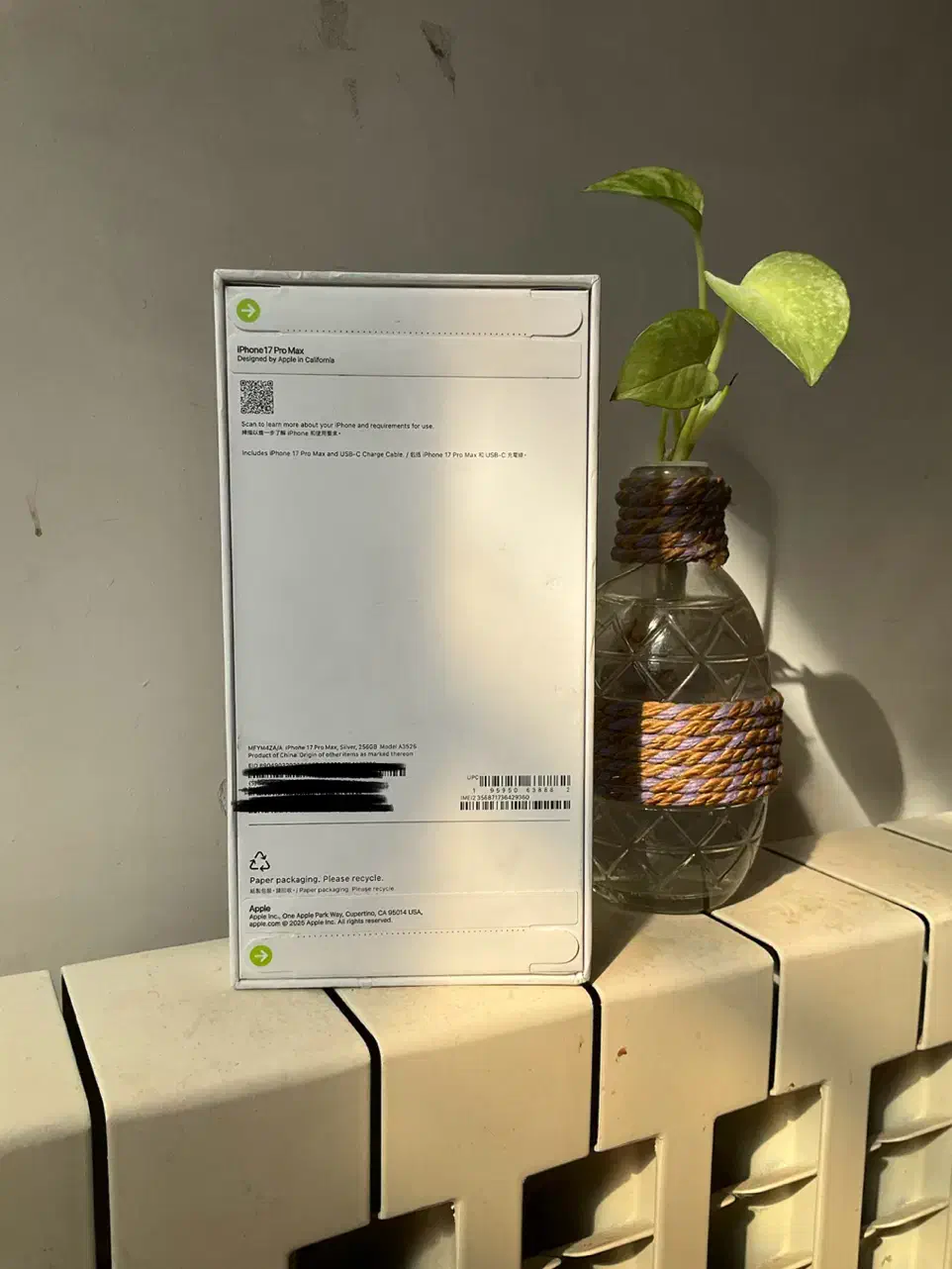 اپل iPhone 17 pro max با حافظه 256 za نات اکتیو|موبایل|تهران, سازمان آب|دیوار