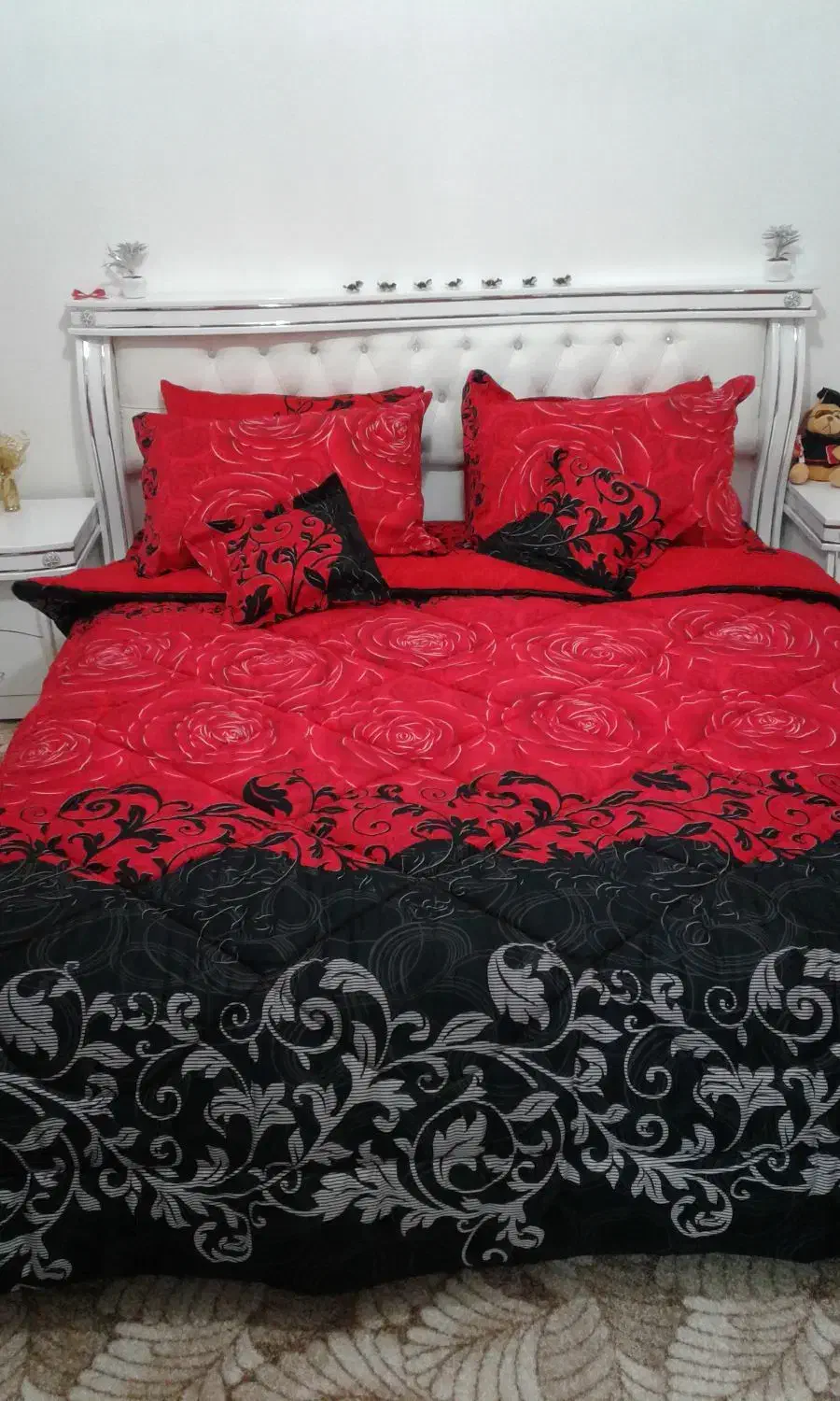 تخت خواب|تخت و سرویس خواب|قرچک, قشلاق جیتو|دیوار