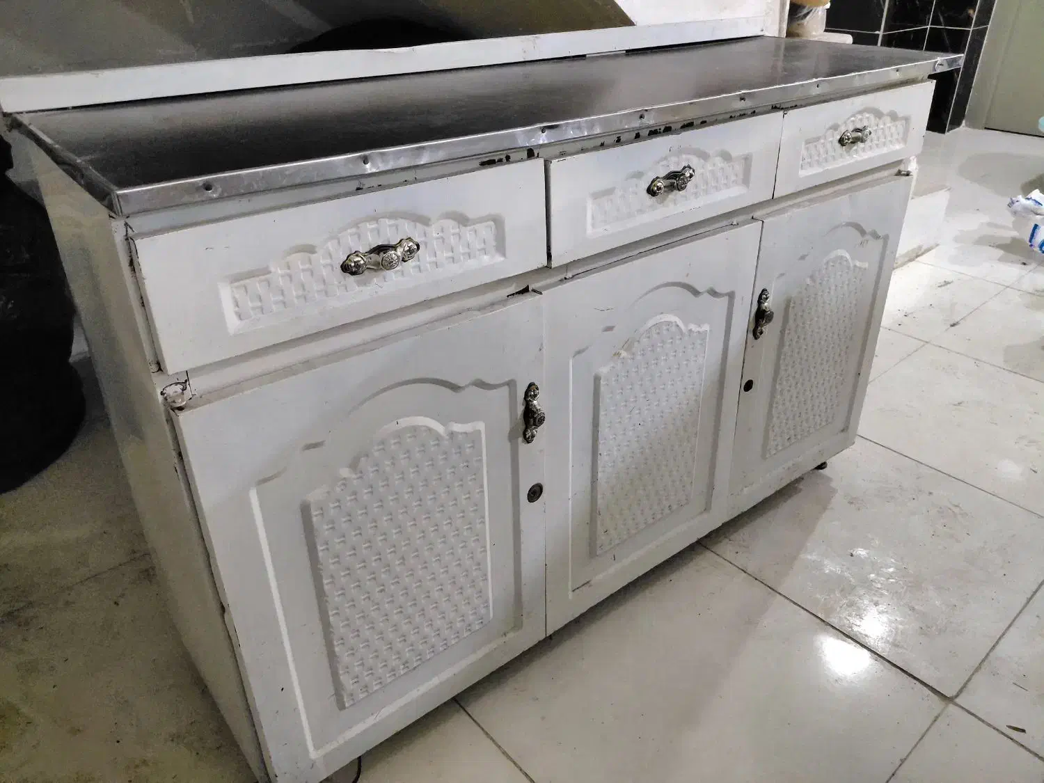 کابینت فلزی|آب‌چکان و نظم‌دهنده ظروف|سقز, |دیوار