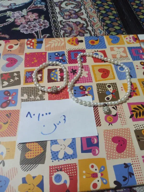 گردنبند.دستبند.آویز گوشی مرواریدی|بدلیجات|ورامین, شهرک مدرس|دیوار