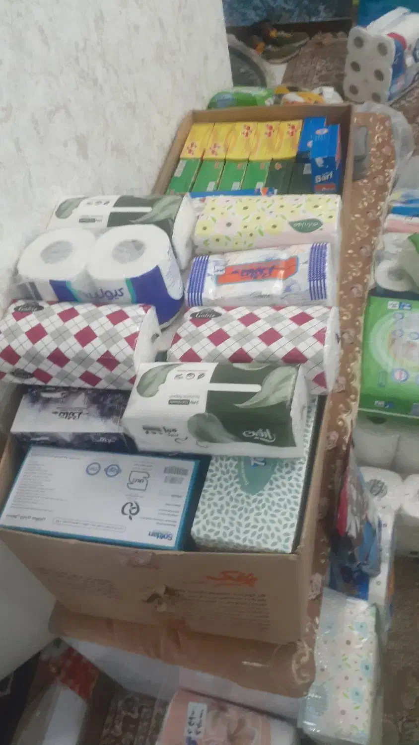 مواد شوینده عمده|مواد شوینده و دستمال کاغذی|اندیشه, شهرک کوثر|دیوار