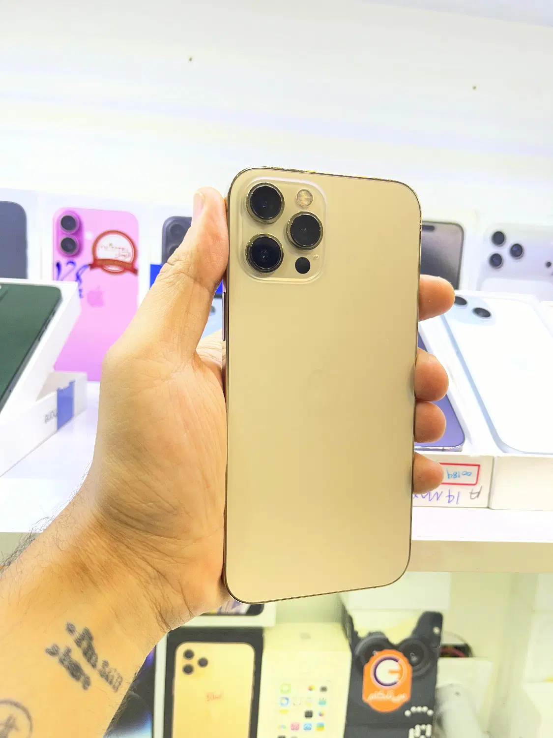 iPhone 12 promax zaa رنگ گلد|موبایل|کرج, گوهردشت|دیوار