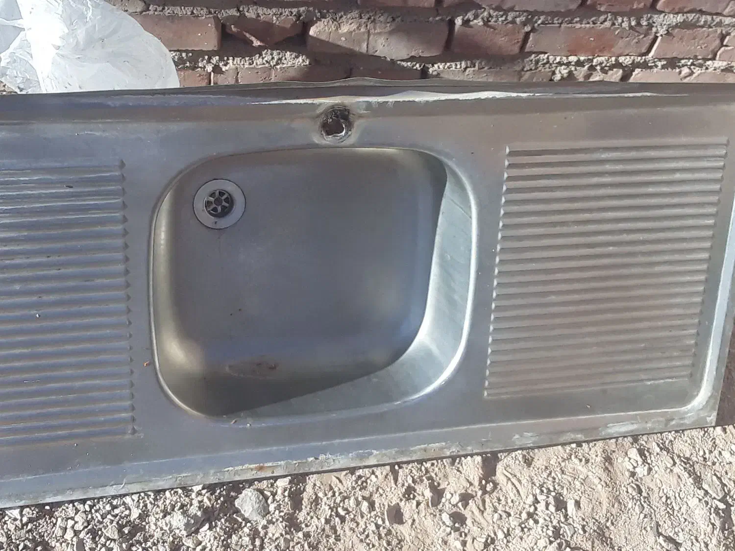 سینک ظرفشویی استیل|مصالح و تجهیزات ساختمان|کرمان, |دیوار