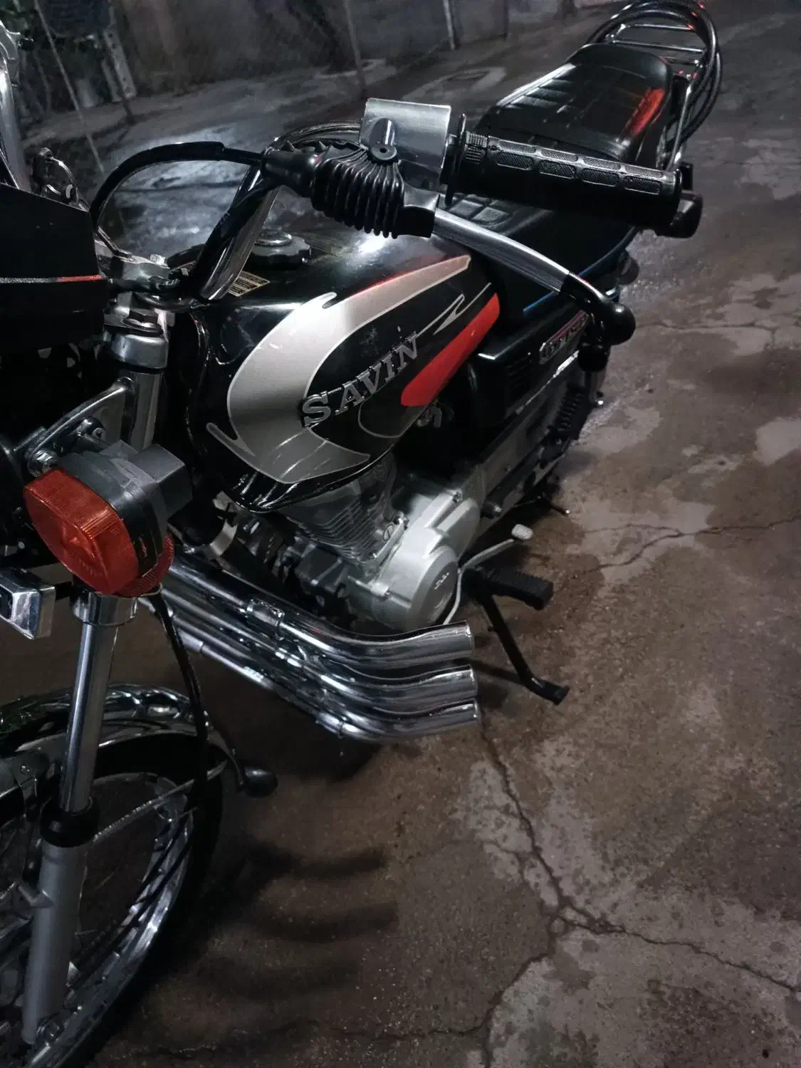 موتور مزایده ساوین 125|موتورسیکلت|مهاباد (آذربایجان غربی), |دیوار