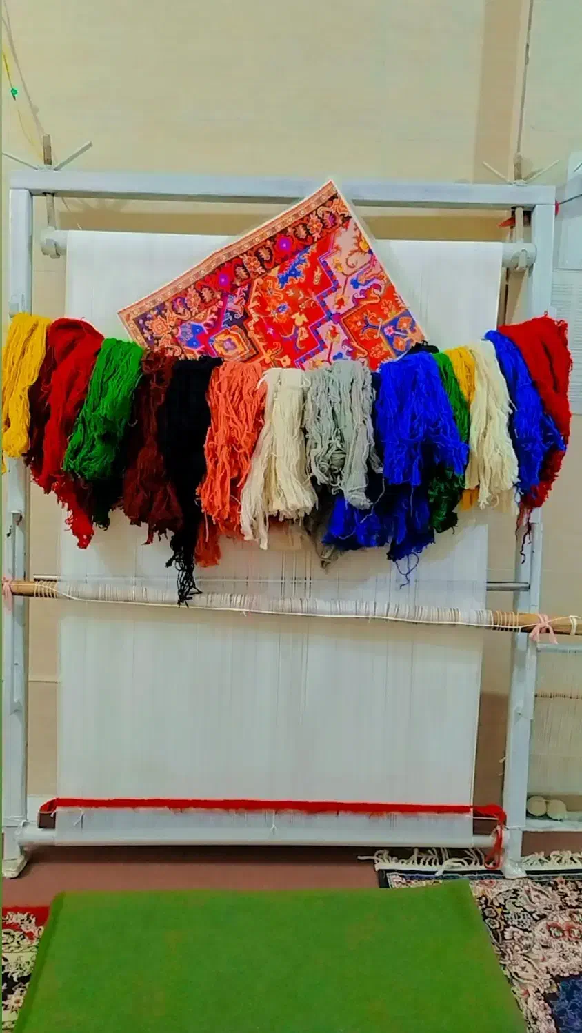 چله کشی|فرش|کرمانشاه, |دیوار