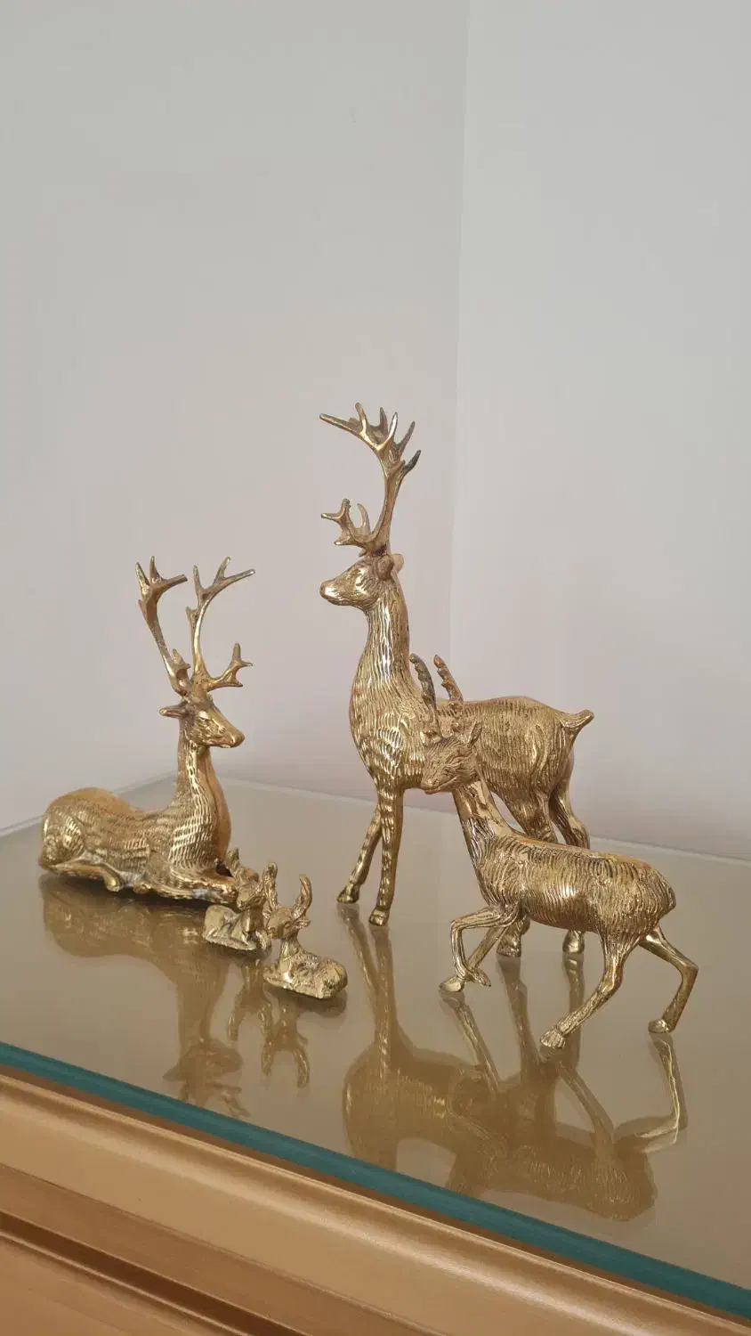 مجسمه گوزن برنزی|مجسمه، تندیس، ماکت|تهران, ابوذر|دیوار