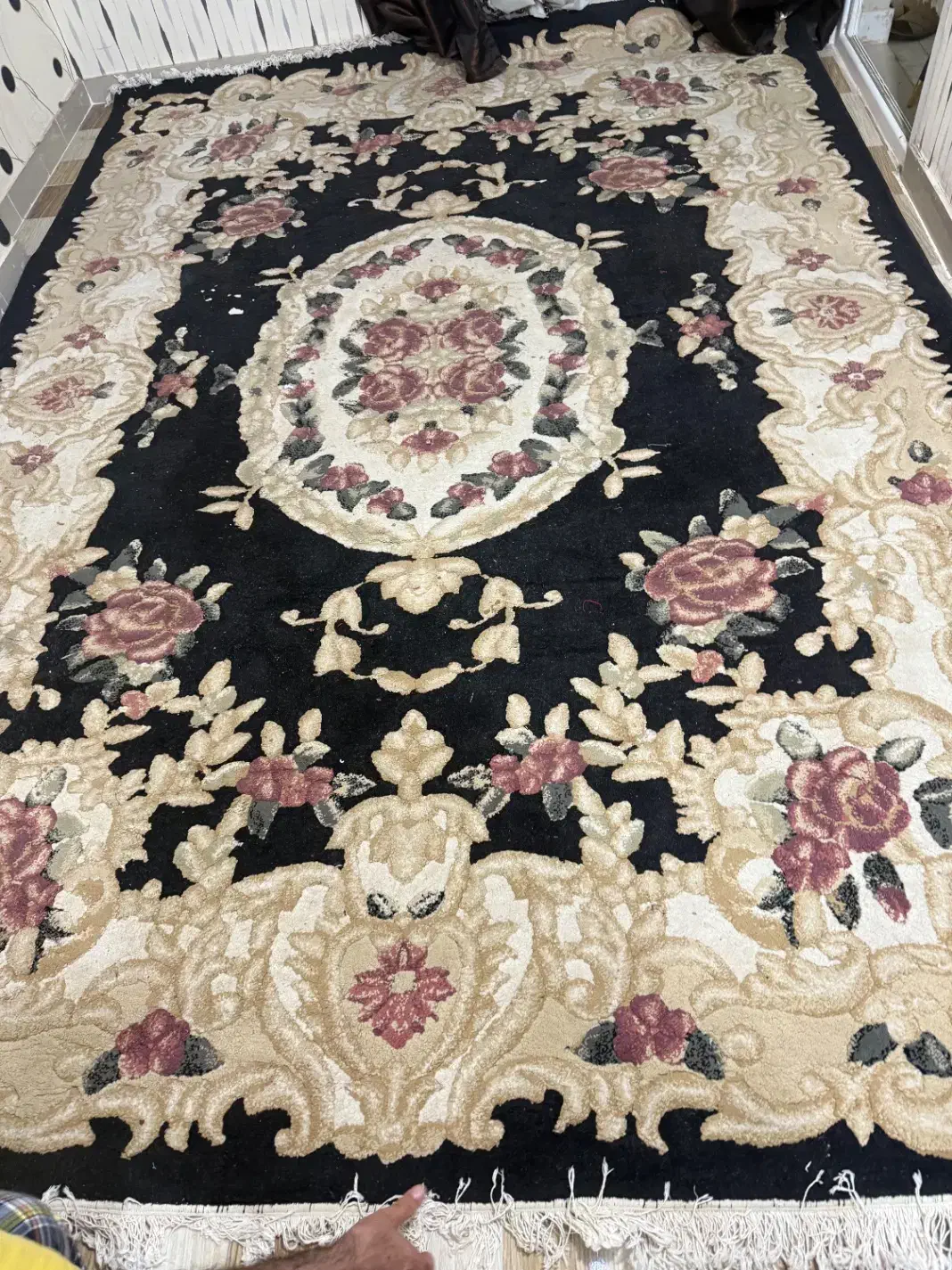 قالی ۹متری با دوتا پادری سِت|فرش|قشم, |دیوار