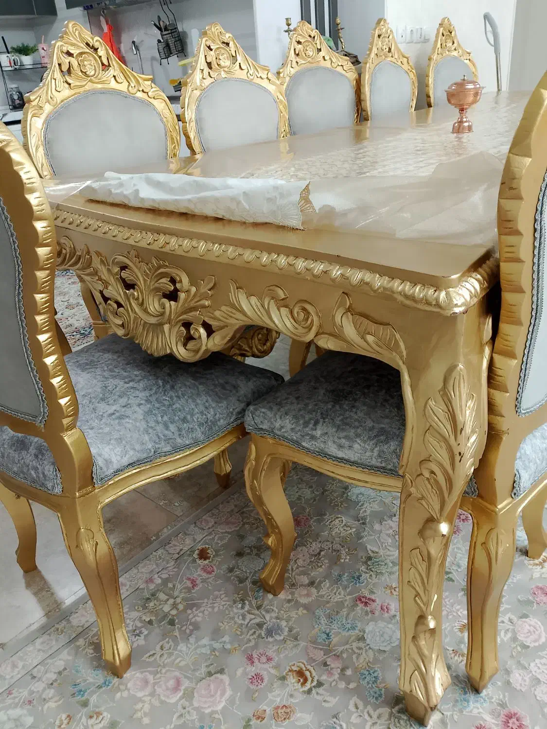 میز ناهار خوری 12نفره|میز و صندلی غذاخوری|ساوه, |دیوار