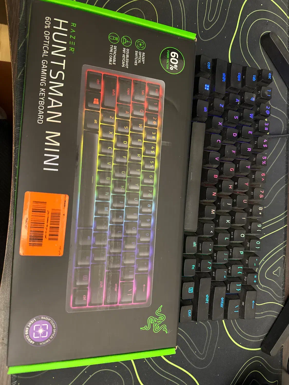 کیبورد گیمینگ Razer Huntsman Mini|قطعات و لوازم جانبی رایانه|شیراز, عفیفآباد|دیوار