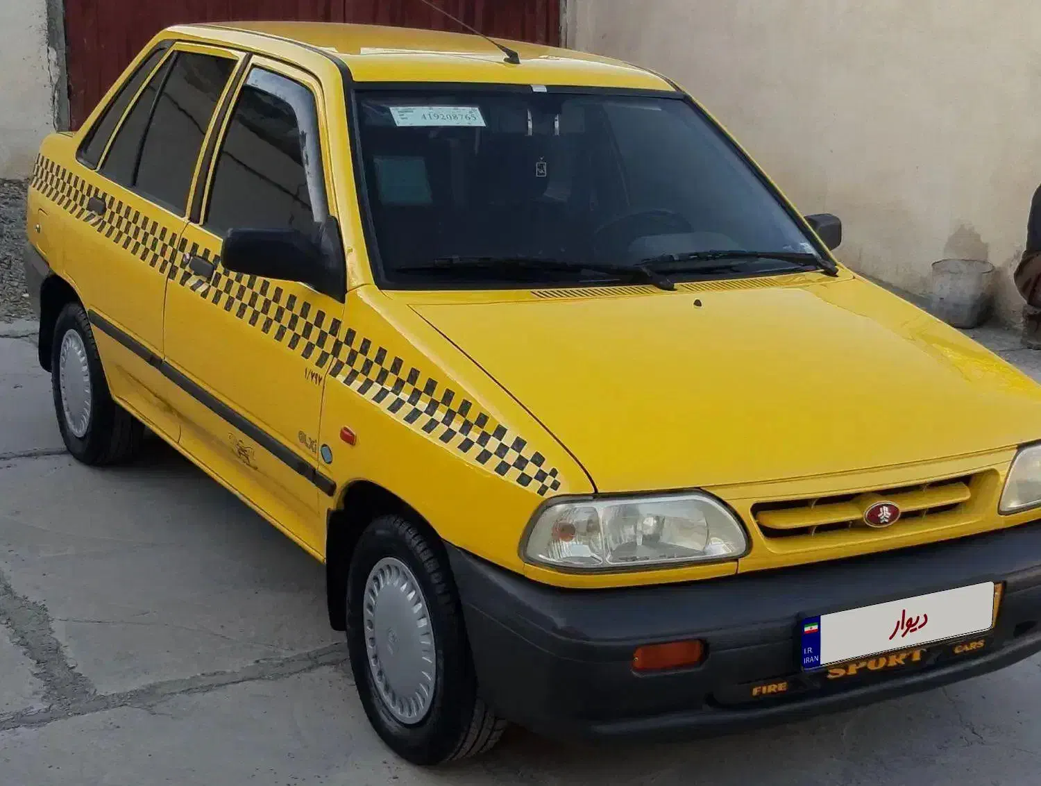 تاکسی پراید گردشی عروسک مدل ۸۹|خودرو سواری و وانت|سنندج, |دیوار