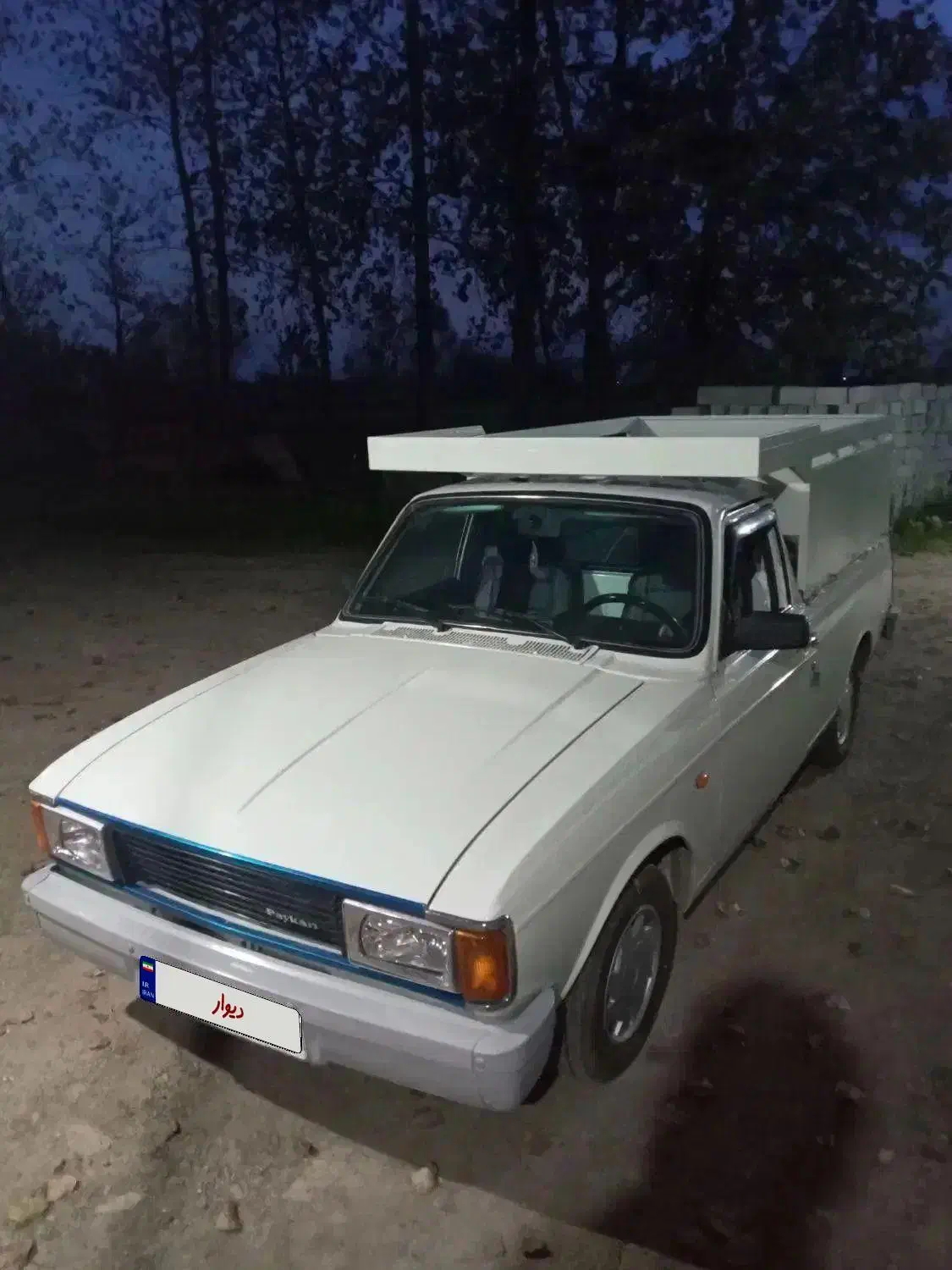 وانت پیکان مدل ۸۷ دوگانه کارخانه تک برگ سند|خودرو سواری و وانت|رشت, منظریه|دیوار