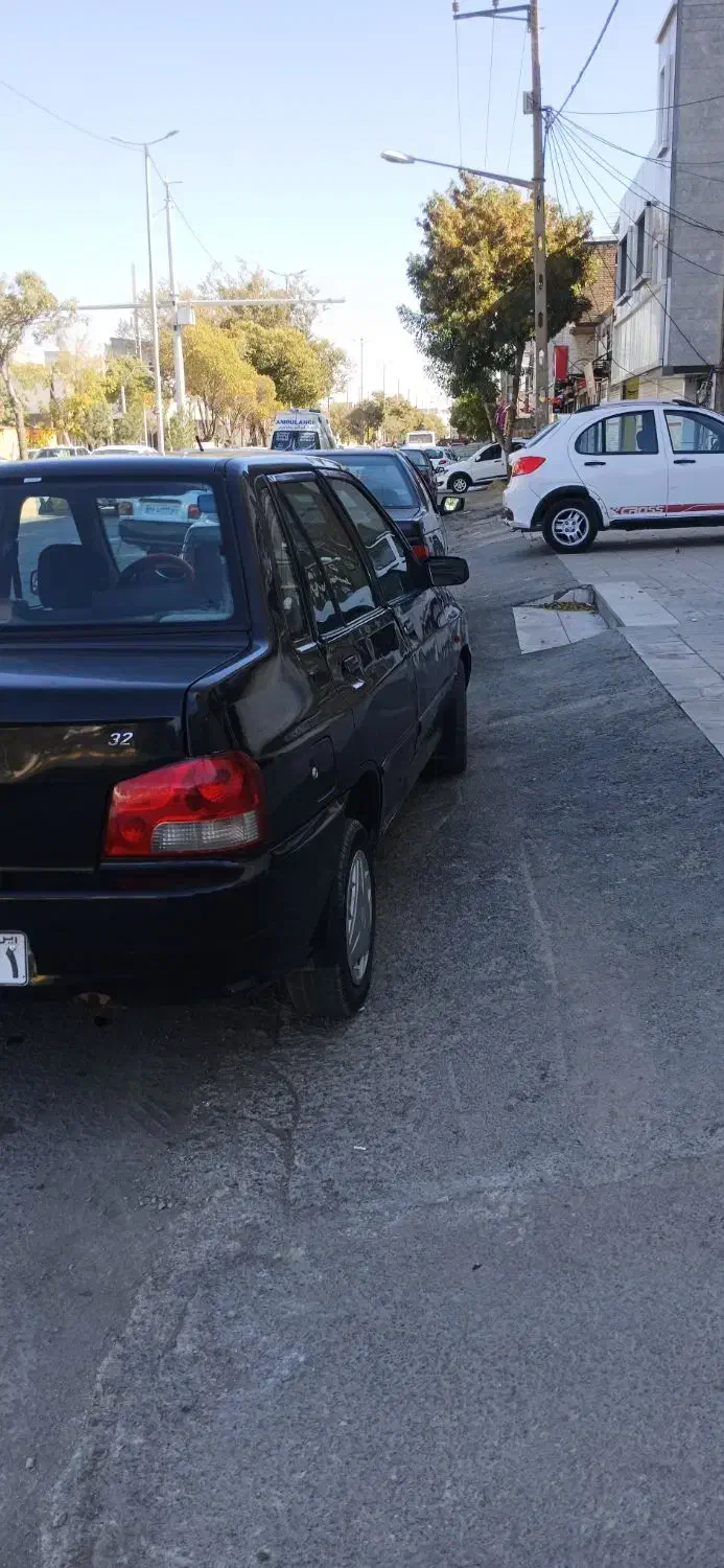 پراید ۱۳۲ مشکی مدل ۸۷ دوگانه کارخانه مالچه|خودرو سواری و وانت|قروه, |دیوار