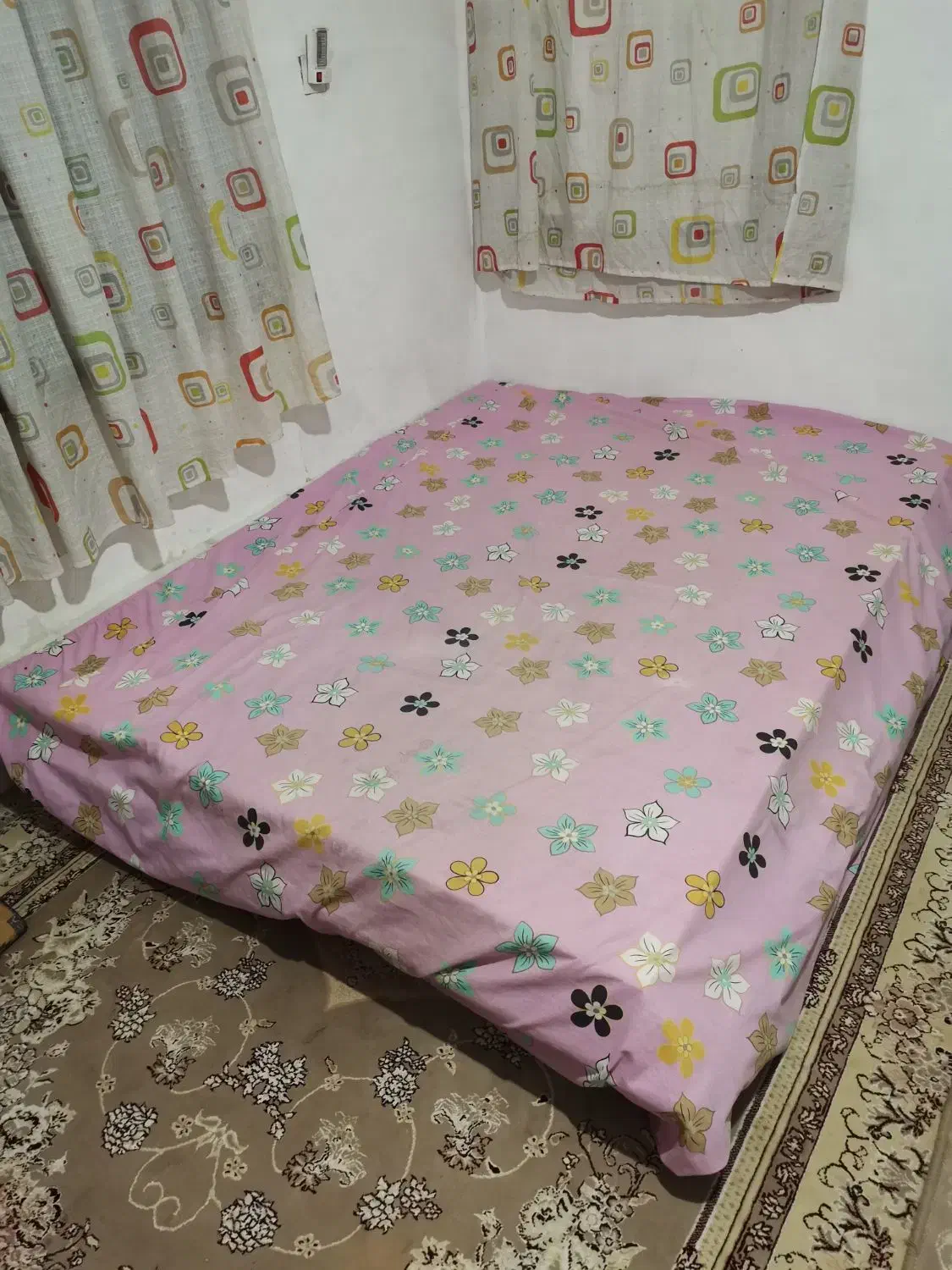 تختخواب ۲ نفره|تخت و سرویس خواب|بیستون, |دیوار