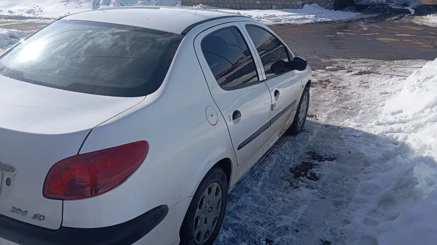 پژو ۲۰۶sd v8مدل ۹۵|خودرو سواری و وانت|تیکمه داش, |دیوار