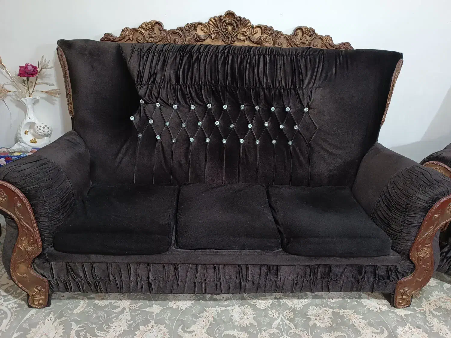 مبل هفت نفره سلطنتی|مبلمان خانگی و میز عسلی|بندرعباس, |دیوار