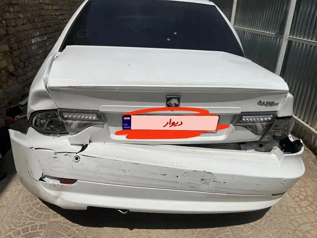 سمند xu7pمدل ۱۴۰۴ ازپشت ضربه خورده|خودرو سواری و وانت|شهرضا, |دیوار