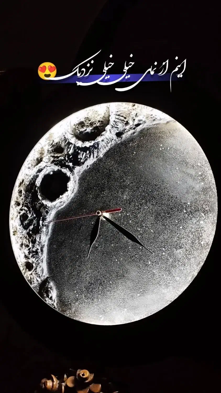 تابلو و ساعت ماه|صنایع دستی و سایر لوازم تزئینی|مرند, |دیوار