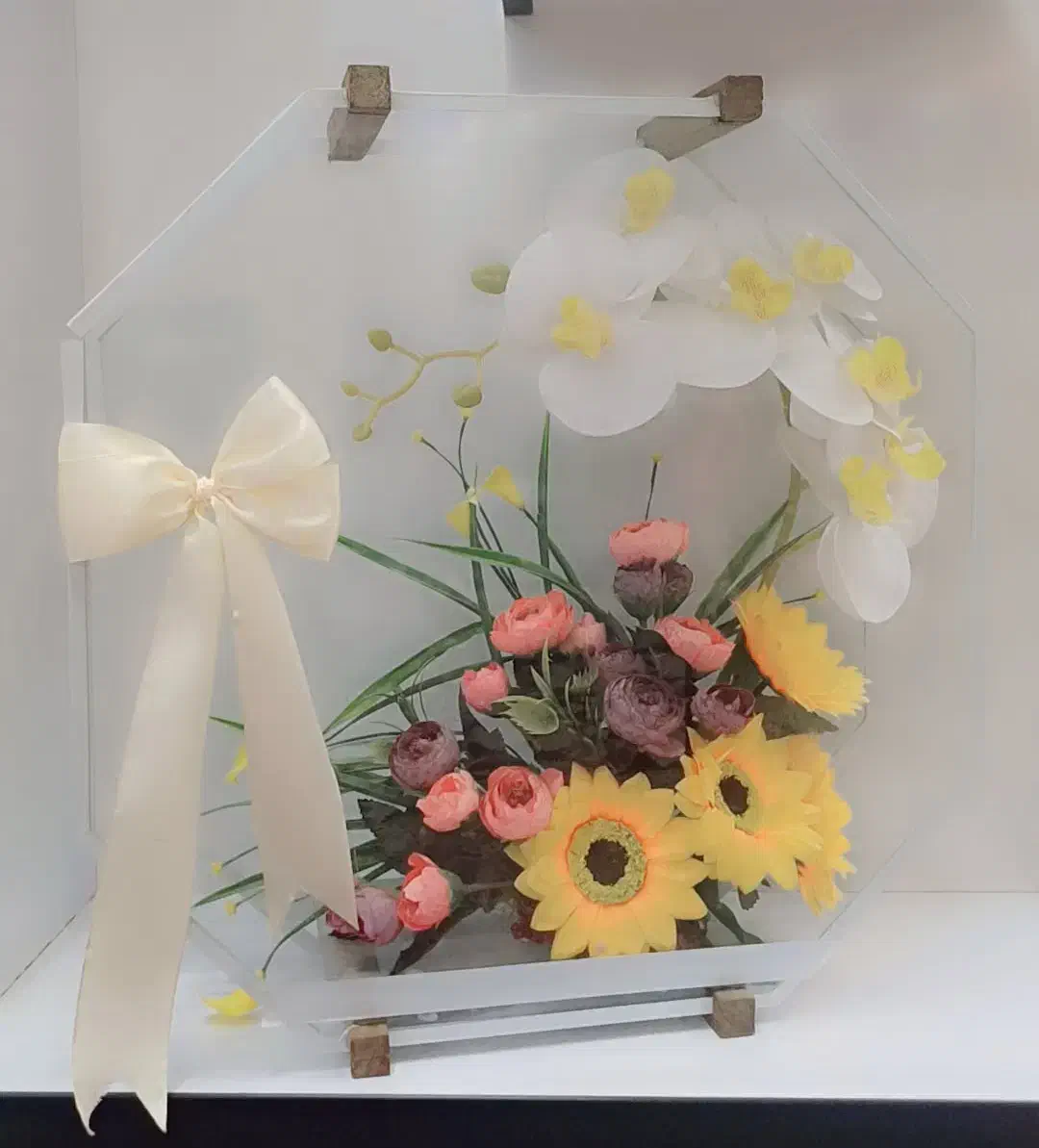 ۴ عدد باکس گل|گل مصنوعی|سنندج, |دیوار