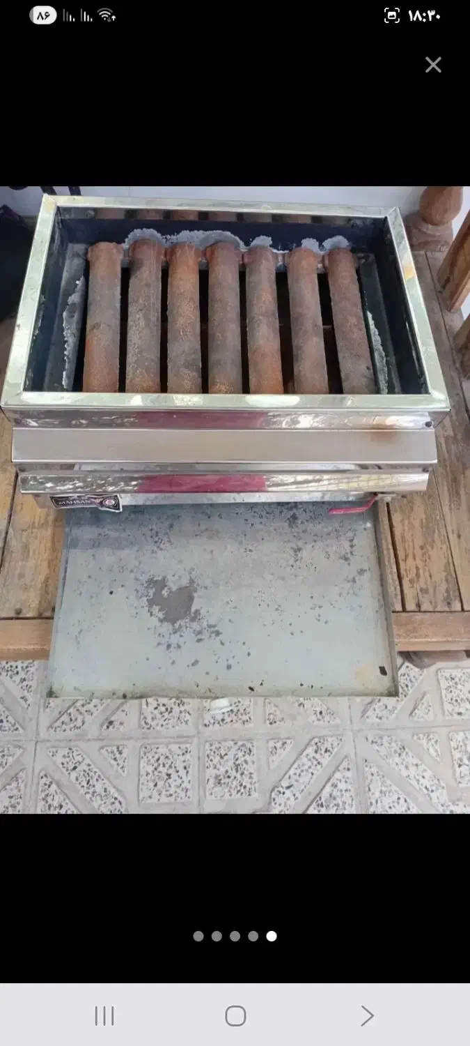 کباب بز جنس چدن|اجاق گاز و لوازم برقی پخت‌وپز|فلاورجان, |دیوار