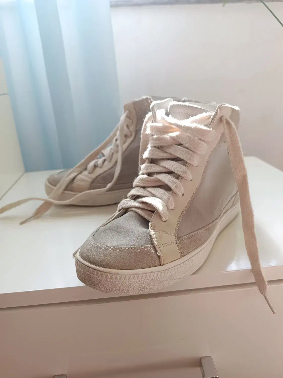 کفش نیم بوت زنانه و دخترانه|کیف، کفش، کمربند|مهاباد (آذربایجان غربی), |دیوار