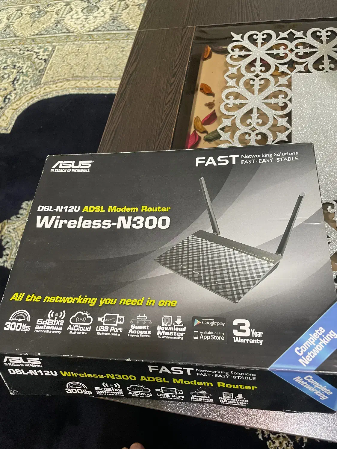 مودم adsl - asus مشابه آکبند|مودم و تجهیزات شبکه|دزفول, |دیوار