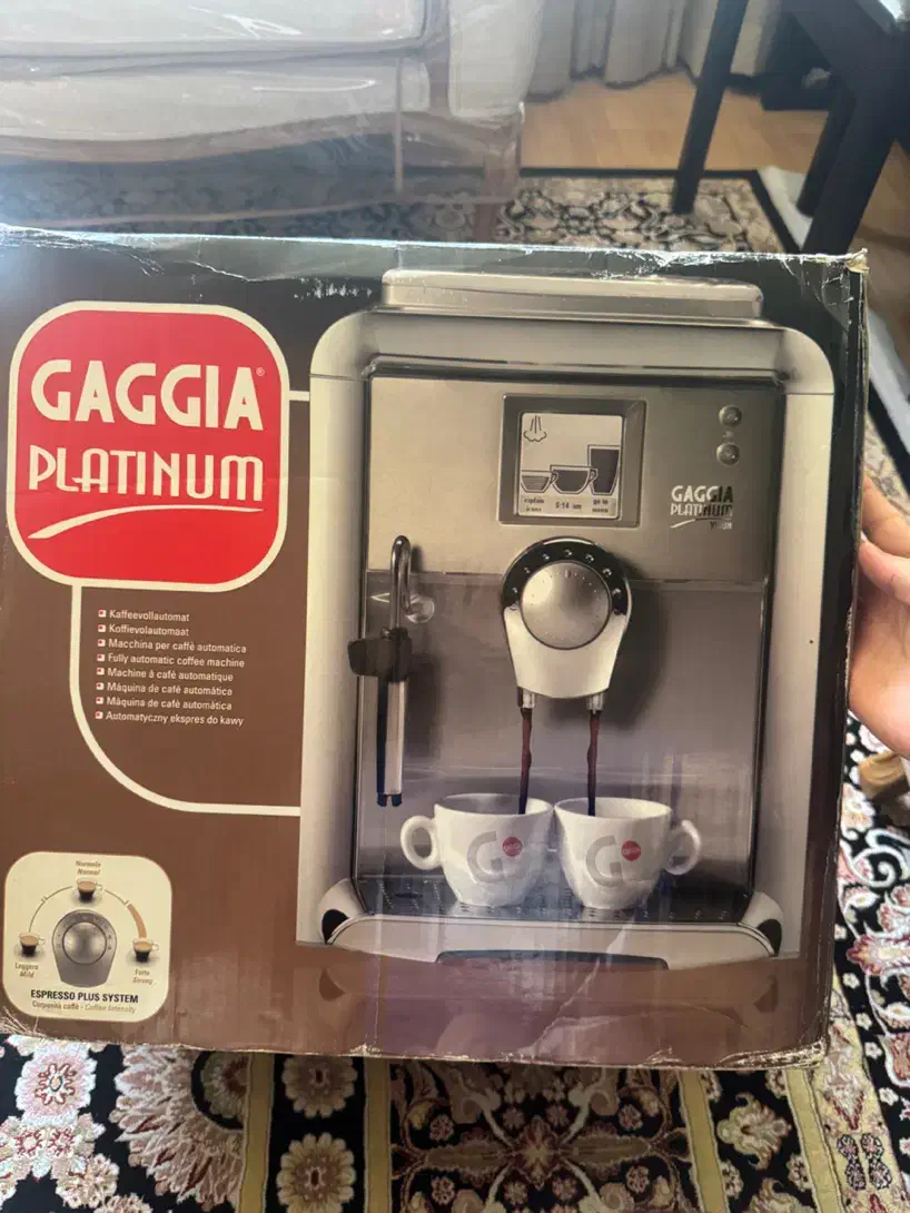 قهوه ساز تمام اتوماتیک گاگیا ساخت ایتالیا|سماور، چایساز، قهوهساز|تهران, اکباتان|دیوار