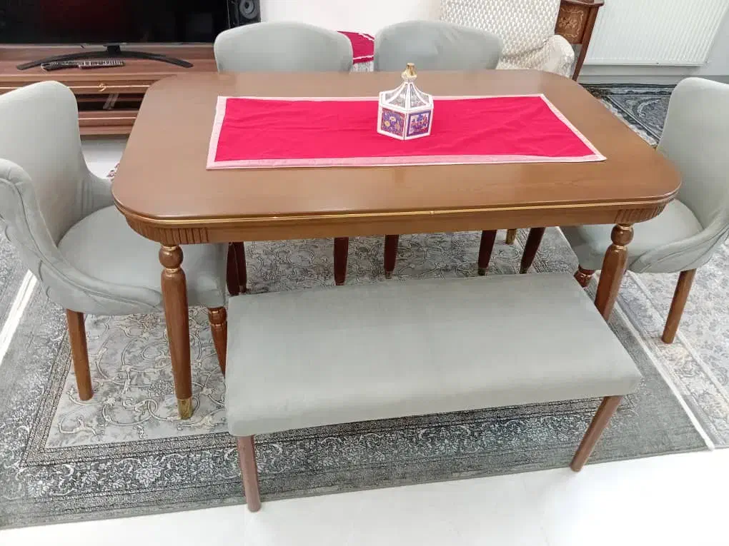 میز ناهارخوری ۶نفره(نو)|میز و صندلی غذاخوری|شاهین‌شهر, مسکن مهر|دیوار