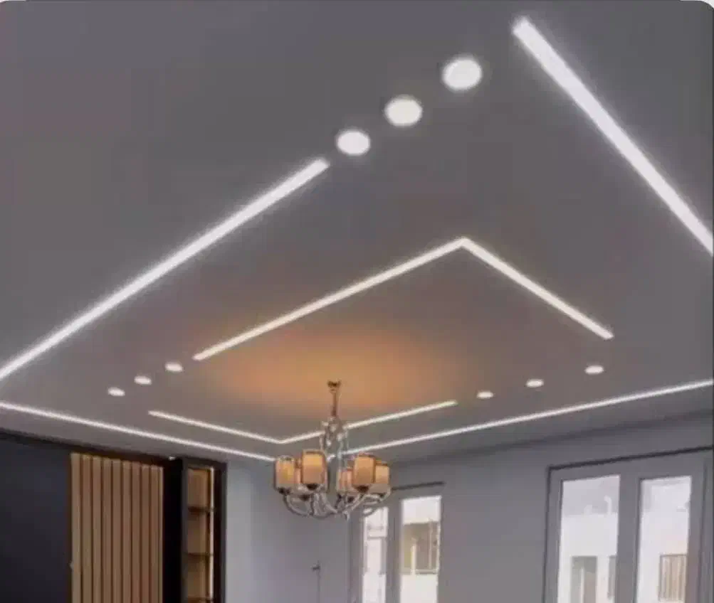 کناف کاری وترمووال. لاین نوری ماربل شیت و نقاشی|خدمات پیشه و مهارت|تبریز, |دیوار