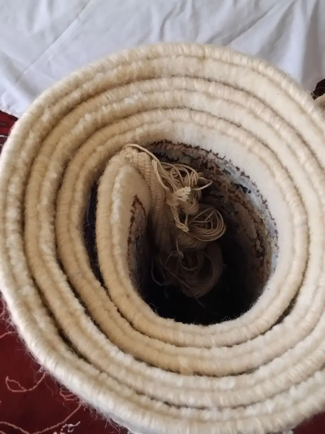 فرش دستباف بافت از جنس پشم بدون ابریشم|فرش|کاشان, رسالت|دیوار