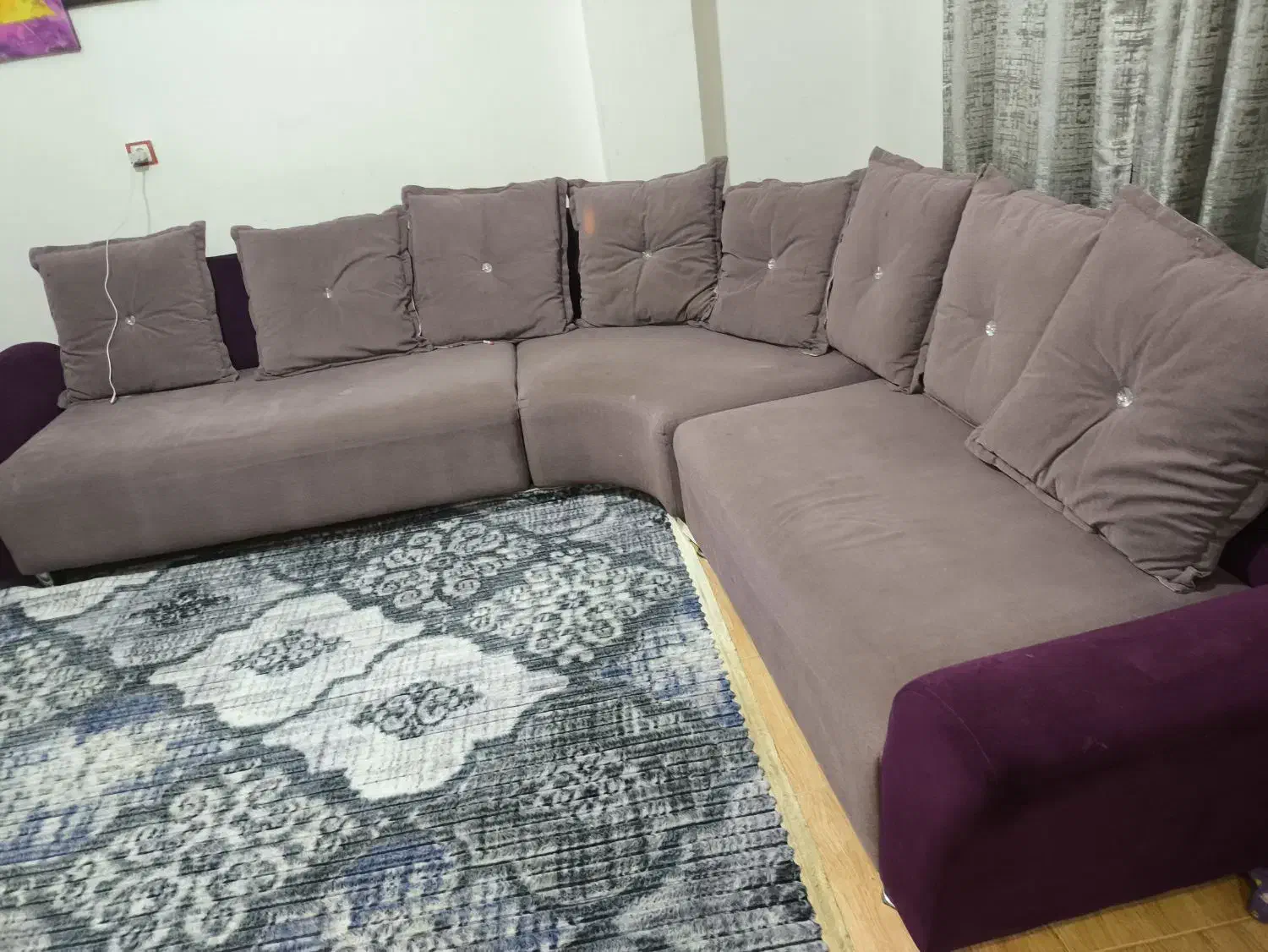 مبل ال شکل|مبلمان خانگی و میز عسلی|کیش, |دیوار