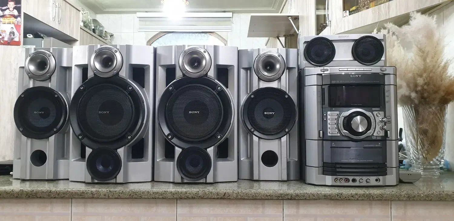 سیستم صوتی سونیGn100 جی ان۱۰۰&جی ان۸۸ Gn88 قدرتمند|سیستم صوتی خانگی|ری, علایین|دیوار