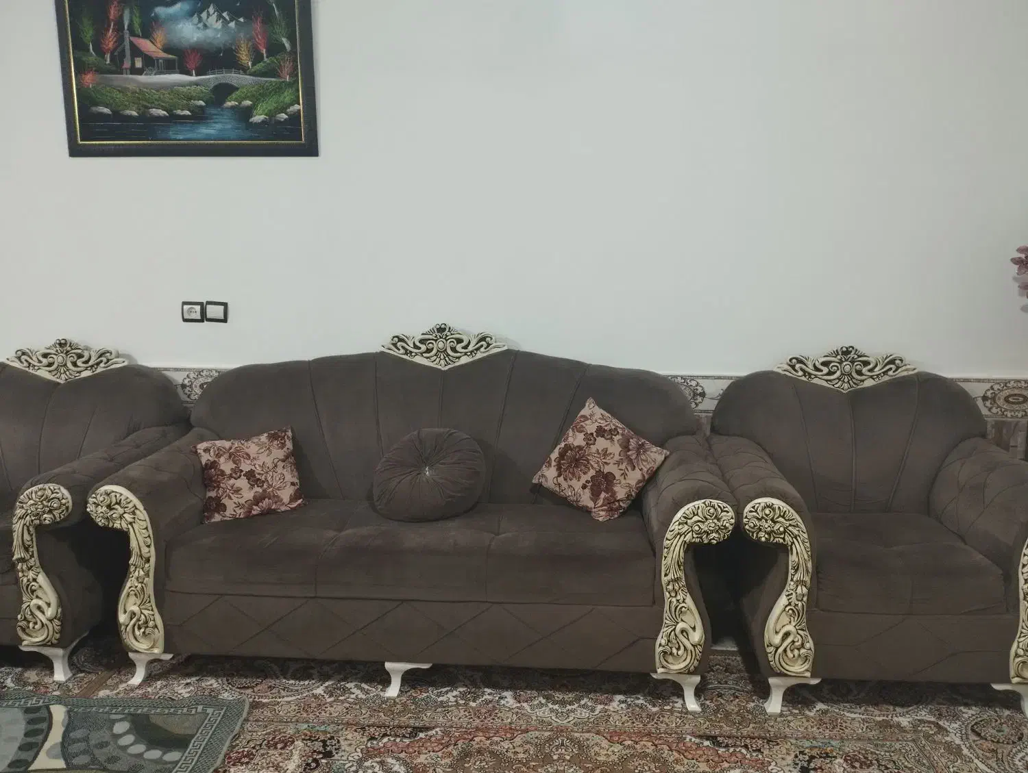 مبل هفت نفره|مبلمان خانگی و میز عسلی|گنبد کاووس, |دیوار