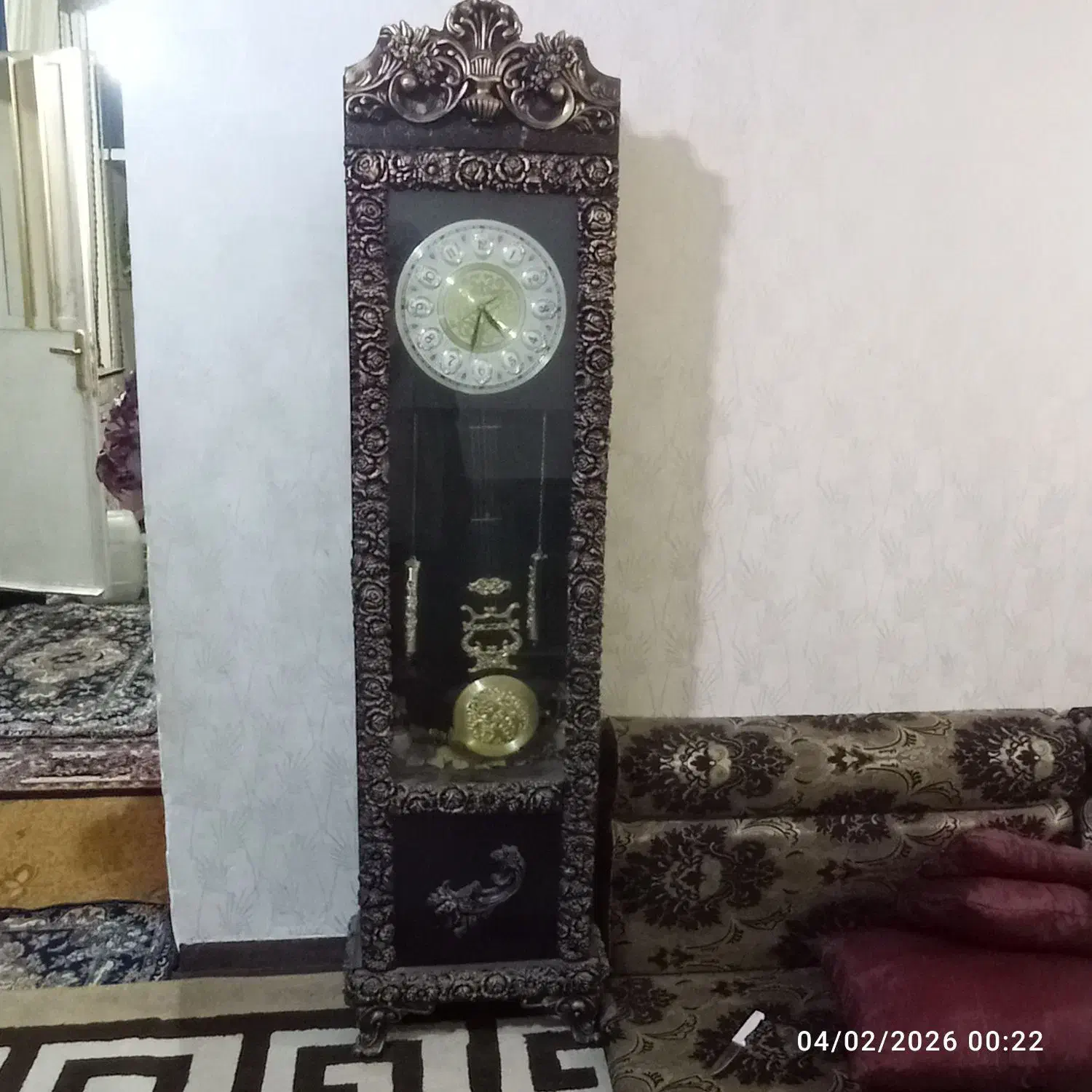 ساعت ایستاده|ساعت دیواری و تزئینی|اهواز, کمپلو جنوبی|دیوار