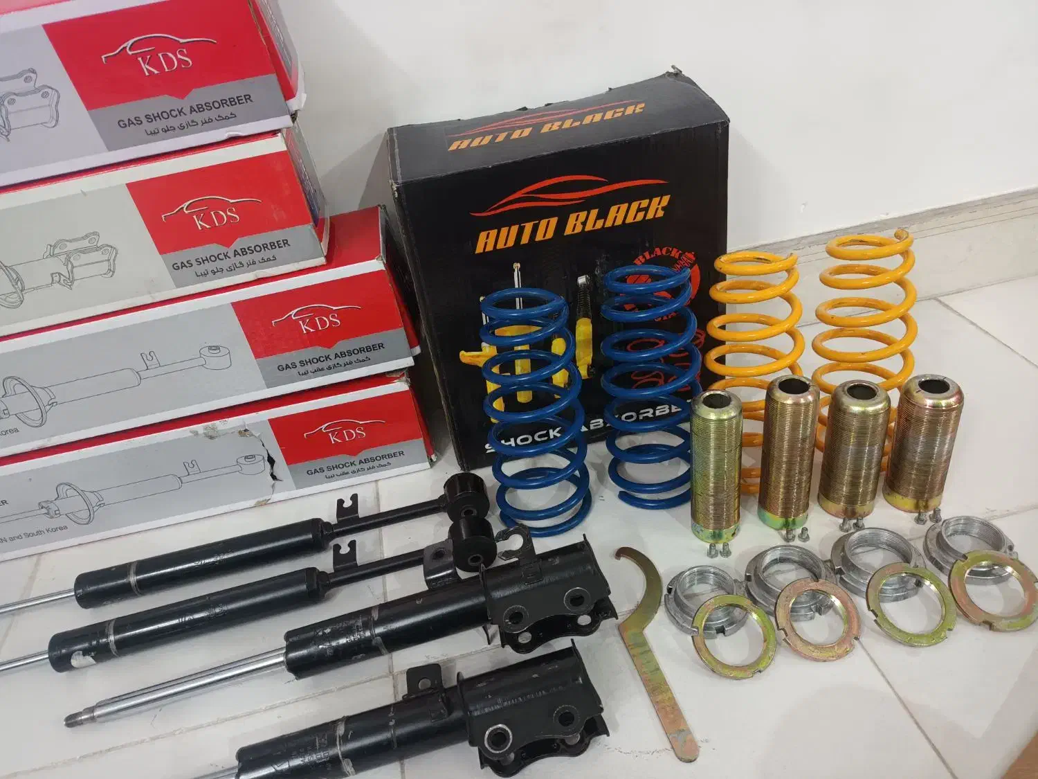 کمک فنر ریگلاژی پوسته کوتاه kds کوییک تیبا ساینا|قطعات یدکی و لوازم جانبی|قرچک, مهدیه|دیوار