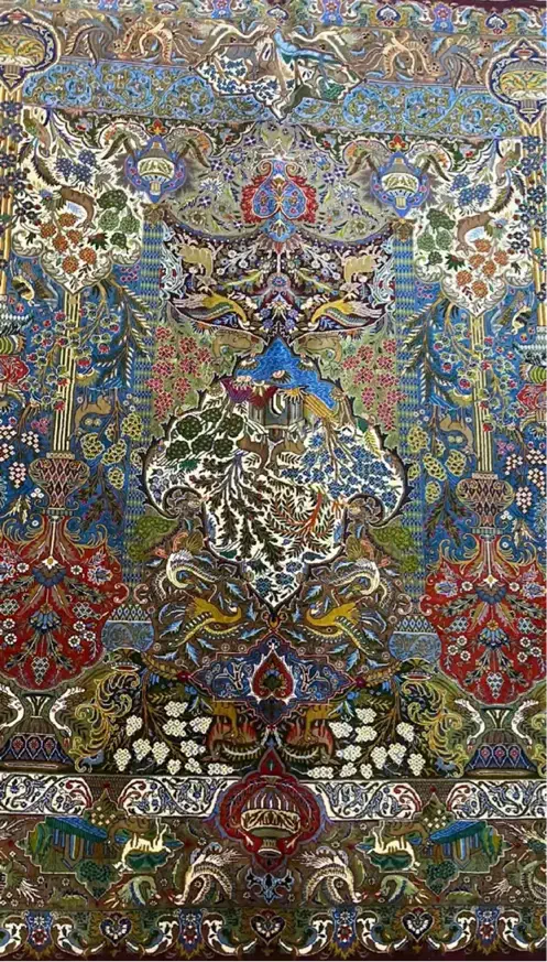 انواع فرش های کرک دستباف|فرش|کاشمر, |دیوار