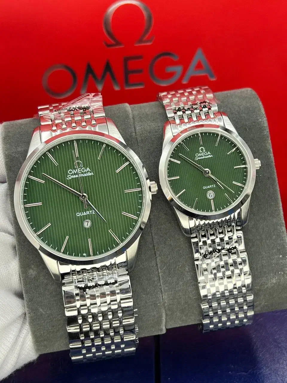 ساعت مردانه زنانه ست امگا موتور میوتا ژاپن omega|ساعت|تهران, سعادت‌آباد|دیوار