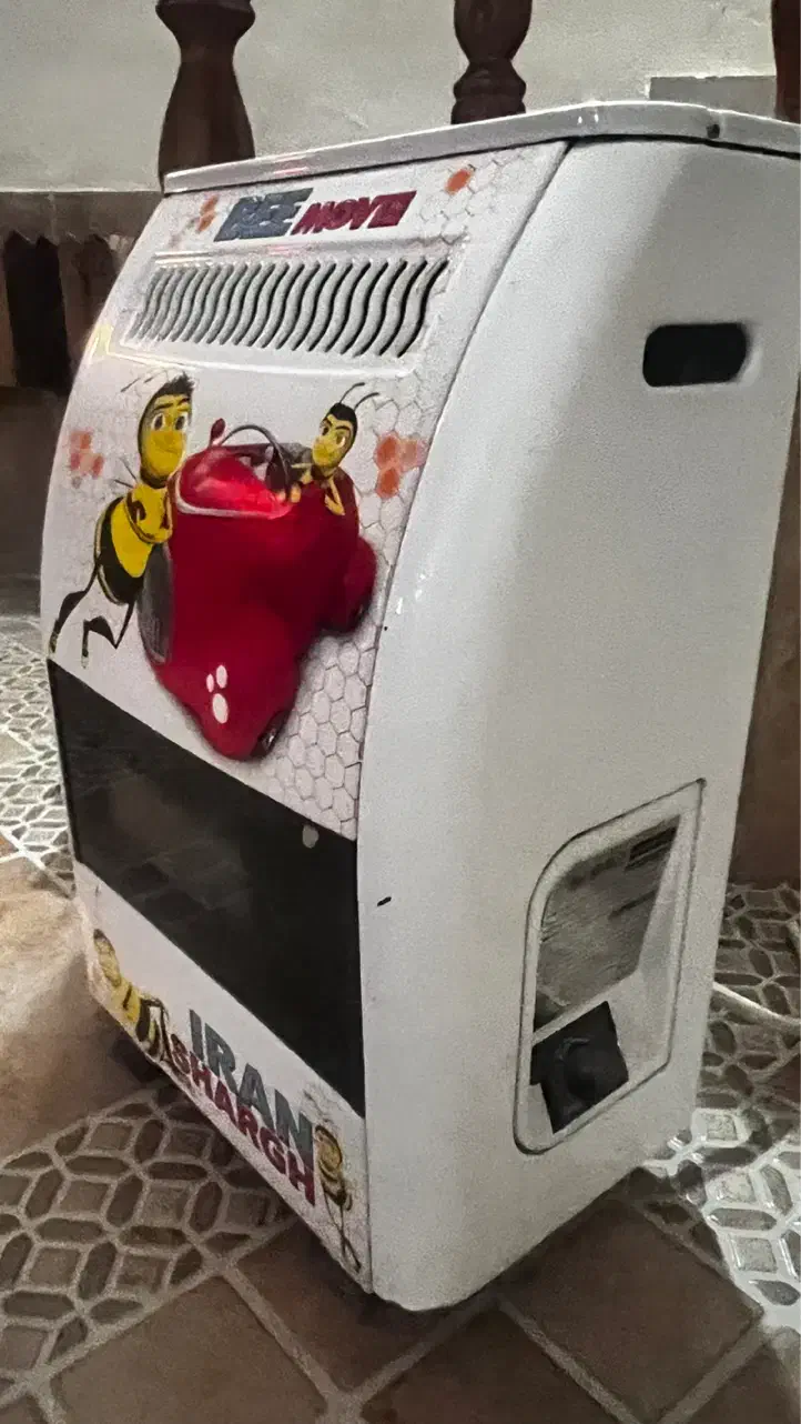 بخاری شش هزار طرح کودک|بخاری، هیتر، شومینه|لاهیجان, شیشه گران|دیوار