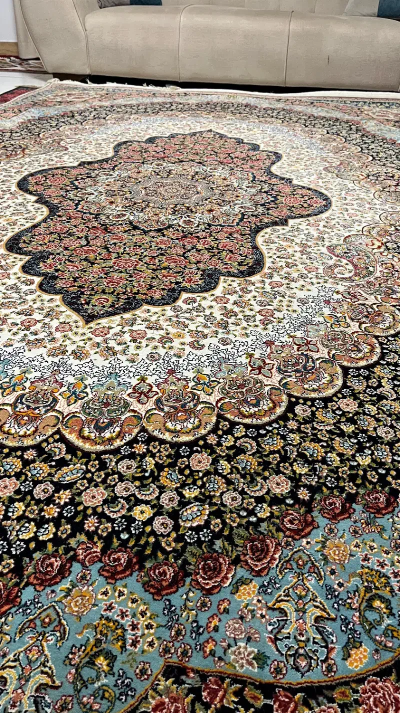 3 تخته فرش 700 شانه بهشتی دستباف گونه|فرش|بابل, |دیوار