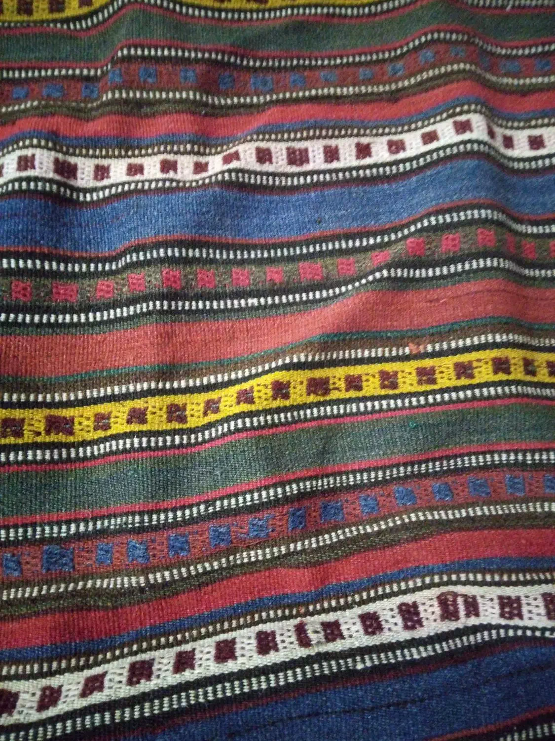 جاجیم دستبافت پشمی قدیمی|گلیم، جاجیم، گبه|تهران, یاخجی آباد|دیوار